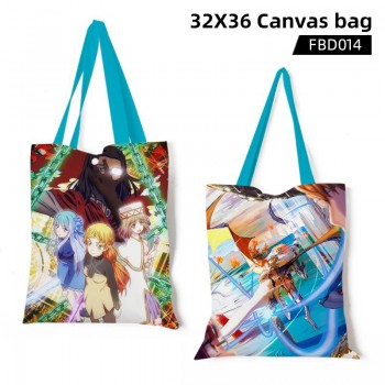 Uncle From Another World anime canvas tote bag shopping bag