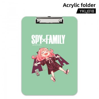 SPY FAMILY anime acrylic folder