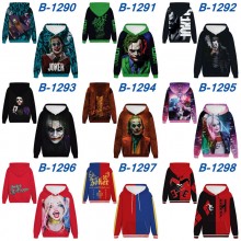 Suicide Squad long sleeve hoodie sweater cloth