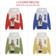 Lycoris Recoil anime long sleeve hoodie sweater cl...