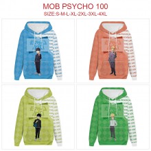 Mob Psycho 100 anime long sleeve hoodie sweater cl...
