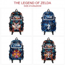 The Legend of Zelda game canvas camouflage backpac...