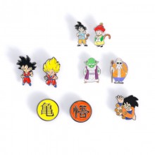Dragon Ball anime brooch pins