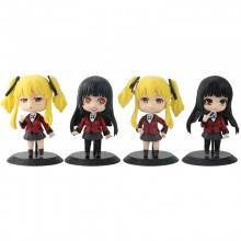 Kakegurui anime figures set(4pcs a set)(OPP bag)