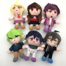 6inches Dangan Ronpa anime plush dolls set(10pcs a...