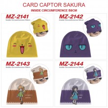 Card Captor Sakura anime flannel hats hip hop caps