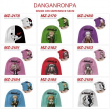 Dangan Ronpa anime flannel hats hip hop caps