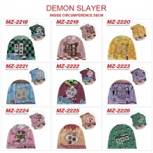 Demon Slayer anime flannel hats hip hop caps