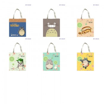 Totoro anime shopping bag handbag