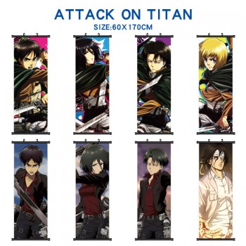 Attack on Titan anime wall scroll wallscrolls 60*170CM