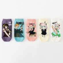 SPY FAMILY anime socks a pair