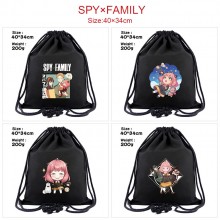 SPY FAMILY anime drawstring backpack bag