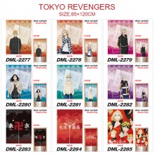 Tokyo Revengers anime door curtains portiere 85x12...