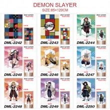 Demon Slayer anime door curtains portiere 85x120CM