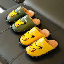 Pokemon Pikachu PU shoes slippers