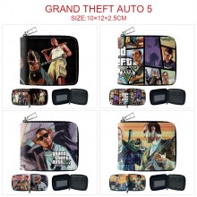 Grand Theft Auto game zipper wallet purse