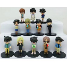 Detective conan anime figures set(12pcs a set)(OPP...