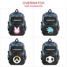Overwatch game nylon backpack bag