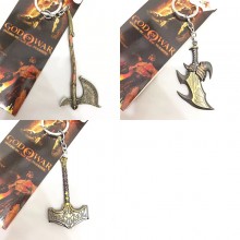 God of War game key chain