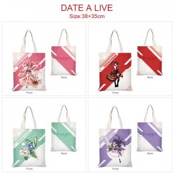 Date A Live anime shopping bag handbag