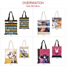 Overwatch game shopping bag handbag