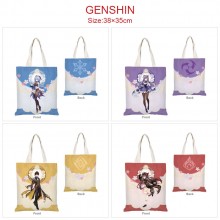 Genshin Impact game shopping bag handbag