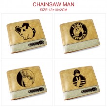 Chainsaw Man anime wallet purse