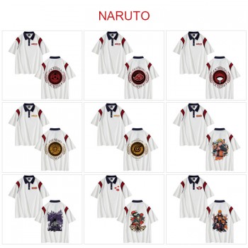 Naruto anime short sleeve cotton t-shirt t shirts