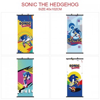 Sonic the Hedgehog wall scroll wallscrolls 40*102CM
