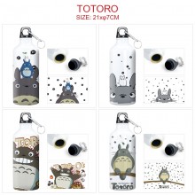Totoro anime aluminum alloy sports bottle kettle