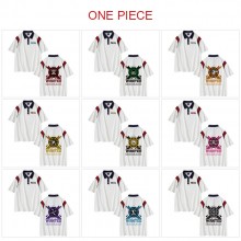 One Piece anime short sleeve cotton t-shirt t shir...