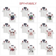 SPY FAMILY anime short sleeve cotton t-shirt t shi...