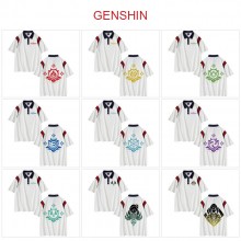 Genshin Impact game short sleeve cotton t-shirt t ...