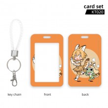 Keroro anime UV ID cards holders cases key chain