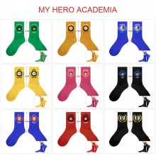 My Hero Academia anime cotton socks(price for 5pai...