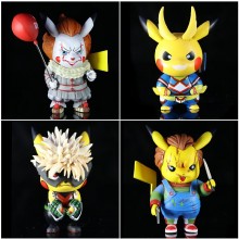 It Pennywise COS Pikachu anime figure