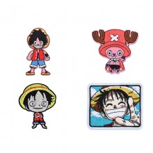 One Piece anime cloth patches stickers