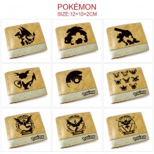 Pokemon anime wallet purse