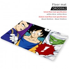 Dragon Ball anime customize short velvet floor mat