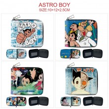 Astro Boy Tetsuwan Atom anime zipper wallet purse