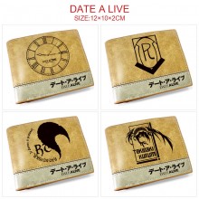 Date A Live anime wallet purse