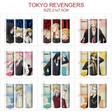 Tokyo Revengers anime coffee water bottle cup with...