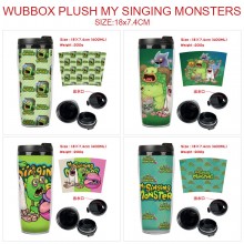 My Singing Monsters game plastic insulated mug cup
