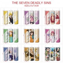 The Seven Deadly Sins anime coffee water bottle cu...