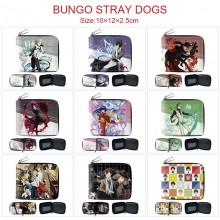 Bungo Stray Dogs anime zipper wallet purse