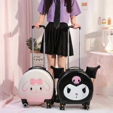 Melody Cinnamoroll Kuromi trolley luggage case travel bag