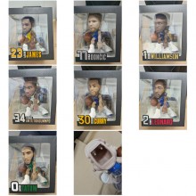 NBA star James Curry Tatum Doncic Williamson figure