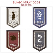 Bungo Stray Dogs anime flags 90*60CM