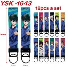 Blue Lock anime rope key chains set(12pcs a set)