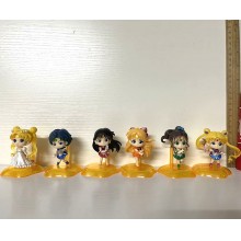 Sailor Moon anime figures set(6pcs a set)(OPP bag)
